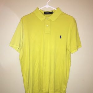 🔥SALE🔥 Yellow Ralph Lauren Polo
